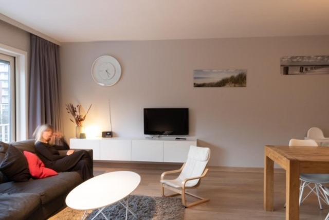 Appartement Nieuwpoort-Bad Met Garage Bagian luar foto